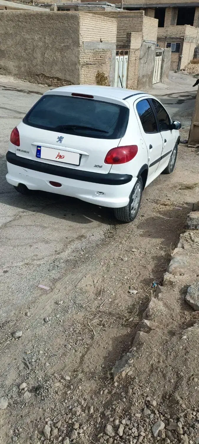 پژو 206 مدل 88|خودرو سواری و وانت|اقلید, |دیوار