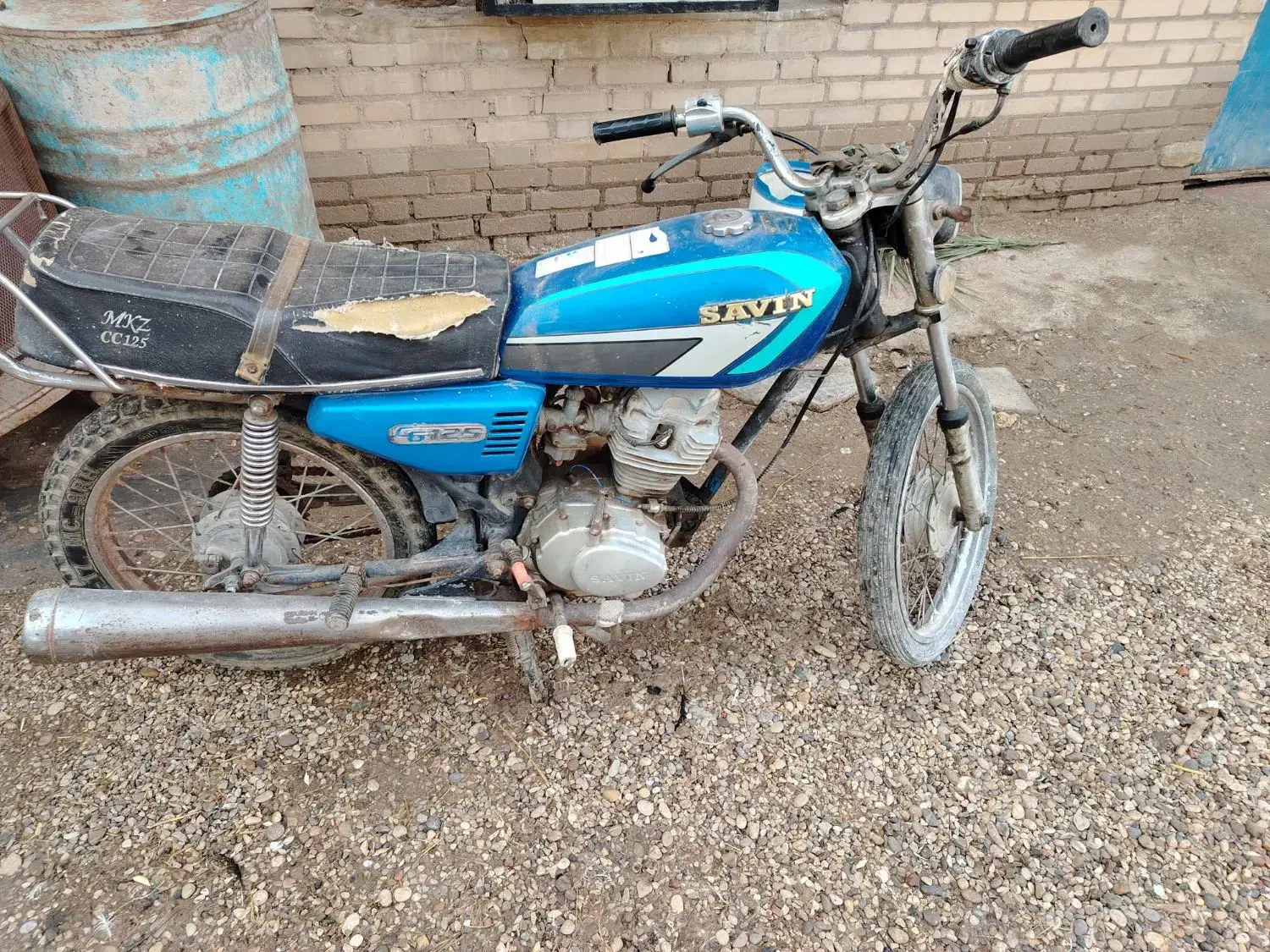 ساوین پارگینی|موتورسیکلت|شوش, |دیوار