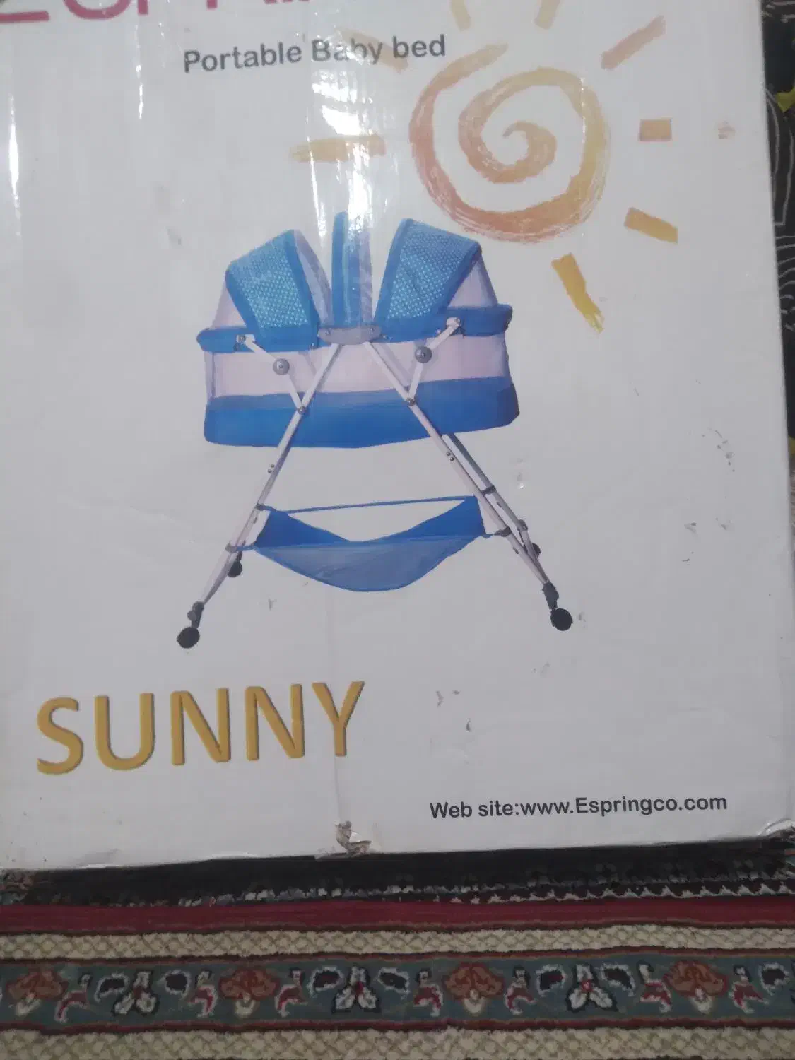 ننی کودک درحد آکبند دوماهه که خریدم فی ۷۰۰|تخت و صندلی بچه|اهر, |دیوار