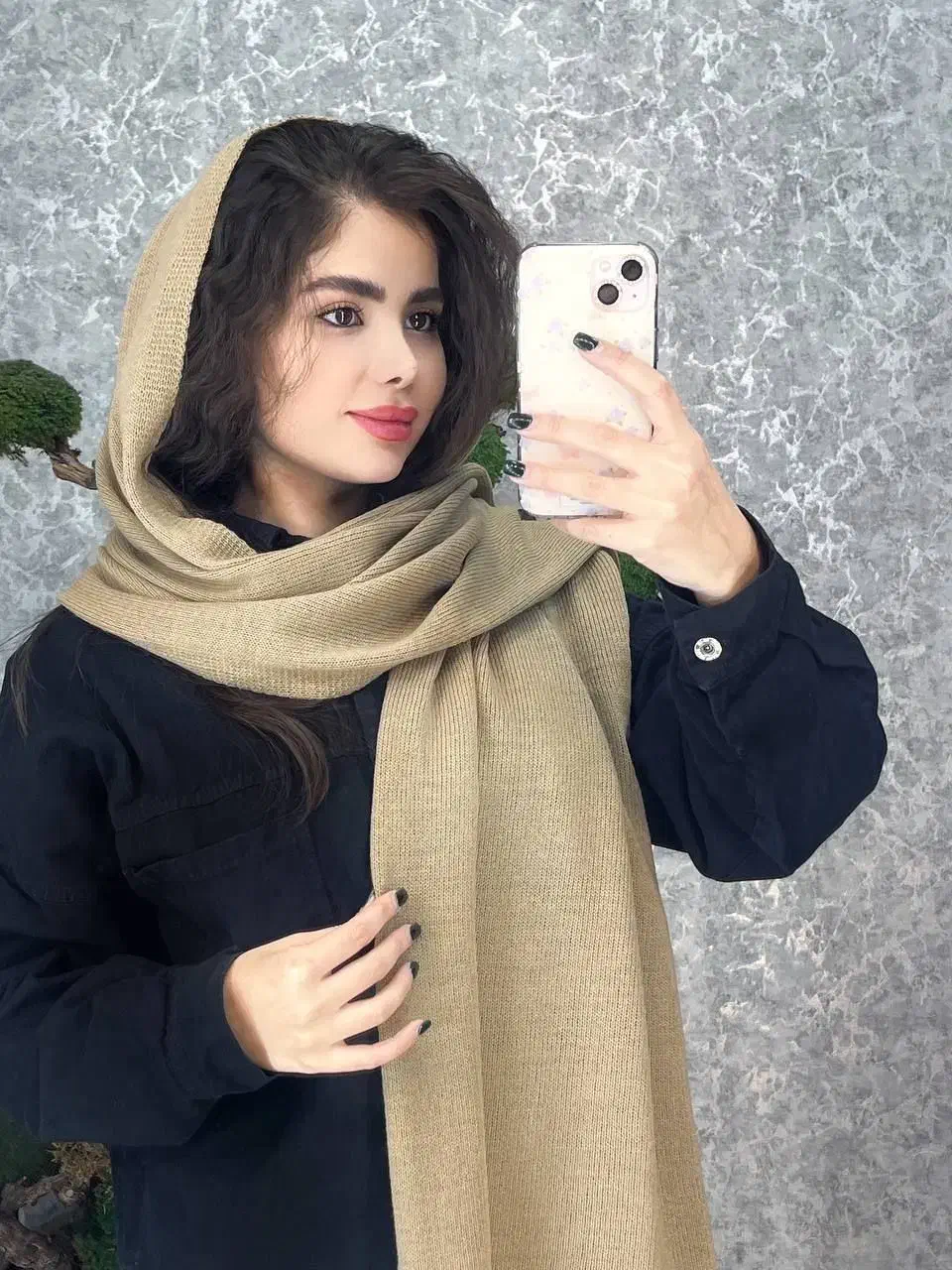شال بافت سبک پاییزه|لباس|بیرجند, |دیوار