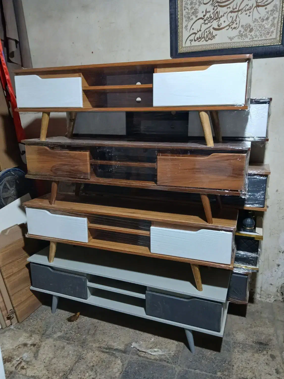 میز تلویزیون میزتلویزیون مدل ل جدید ساده|میز تلویزیون|پرند, فاز ۰|دیوار