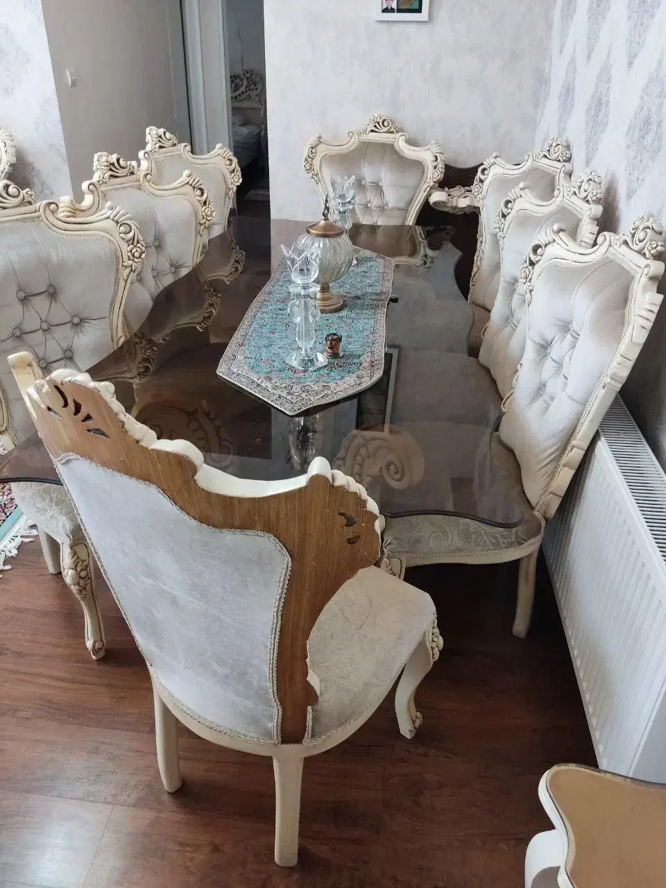 سرویس مبلمان چوب|مبلمان خانگی و میز عسلی|اندیشه, اندیشه فاز ۵|دیوار