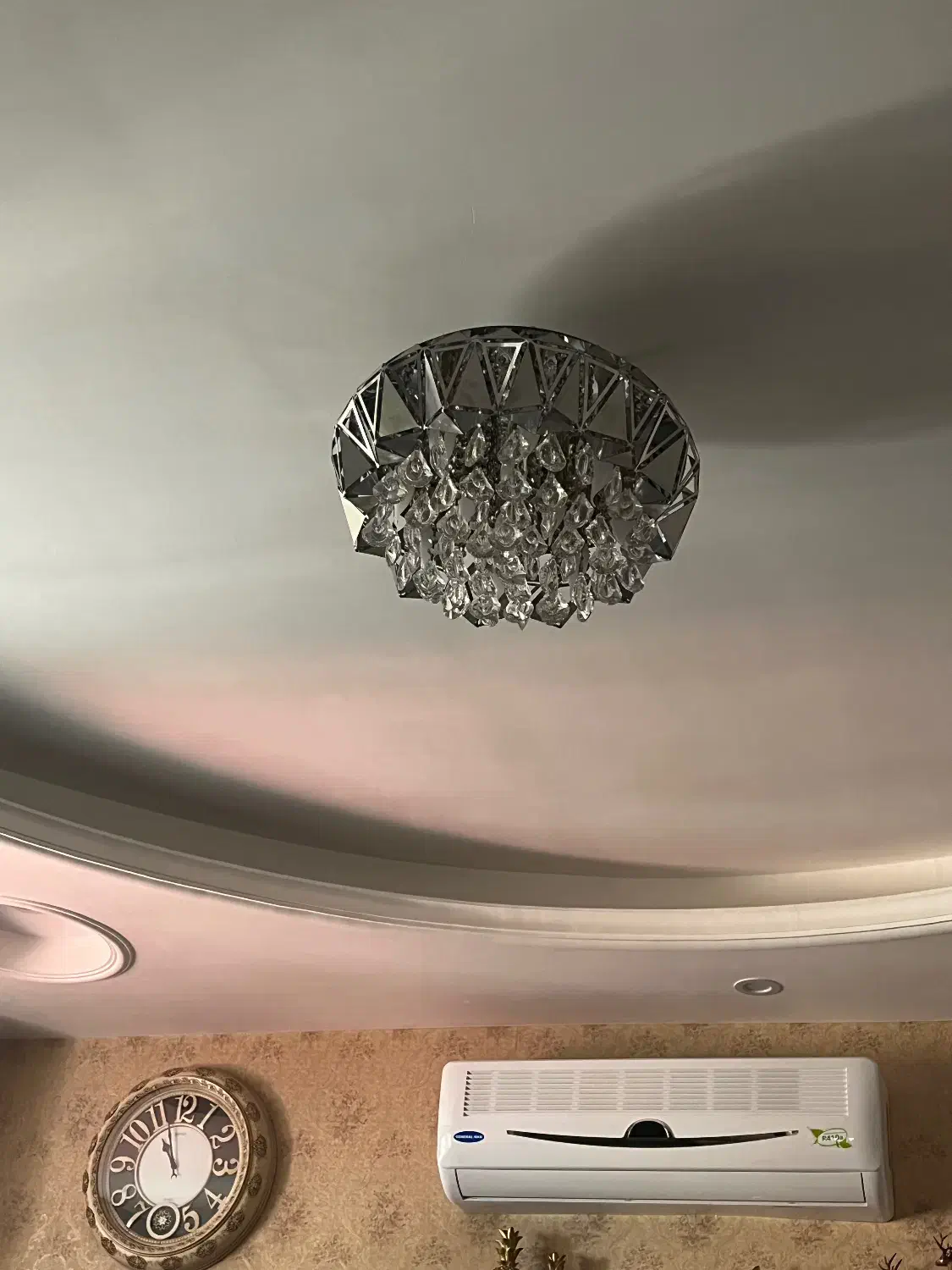 لوستر سقفی|لوستر و چراغ آویز|ساری, |دیوار