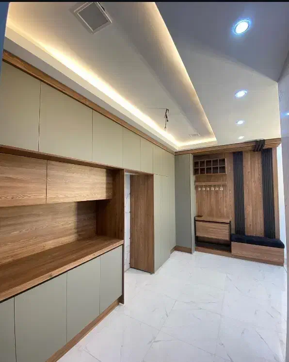 کابینت کمددیواری ترمو تی وی وال کفپوش لمینت و غیره|خدمات پیشه و مهارت|دماوند, گیلاوند|دیوار