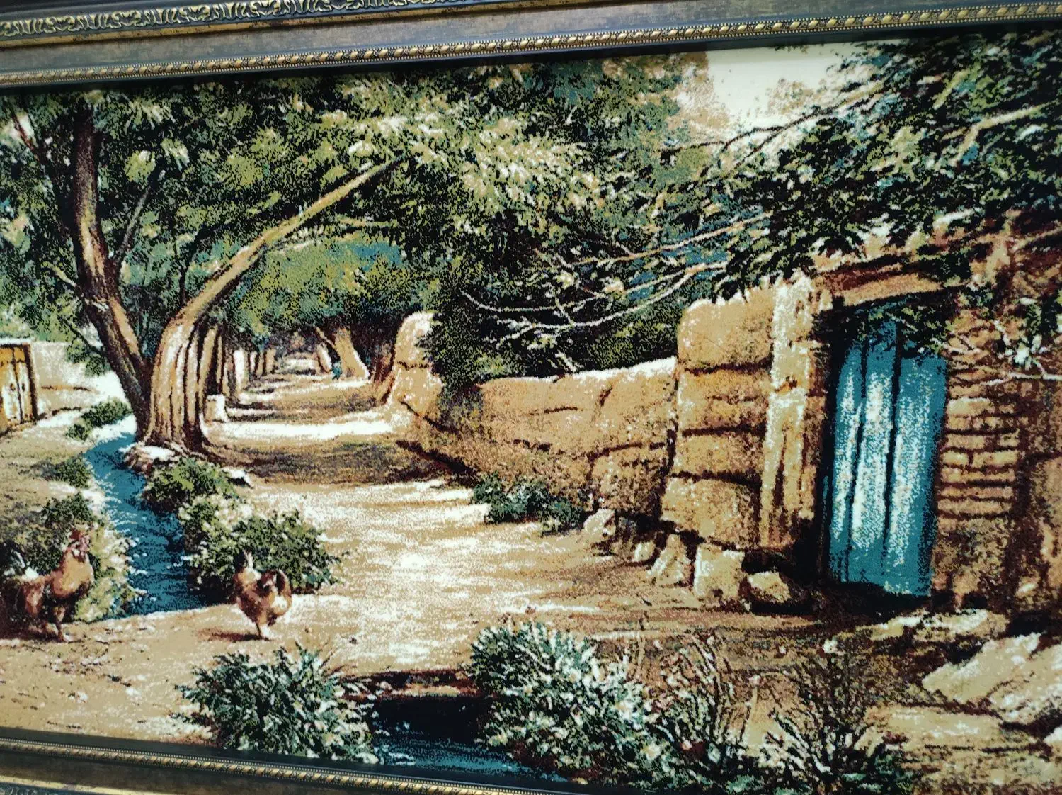 تابلو فرش ماشینی|تابلو فرش|مشهد, سرافرازان|دیوار