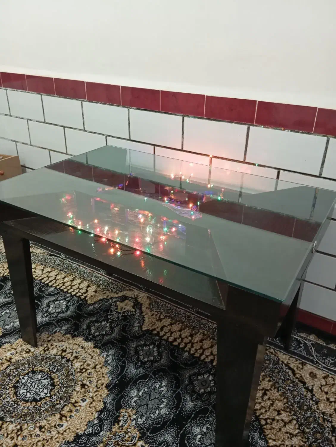 میز نهارخوری|میز و صندلی غذاخوری|رامهرمز, |دیوار