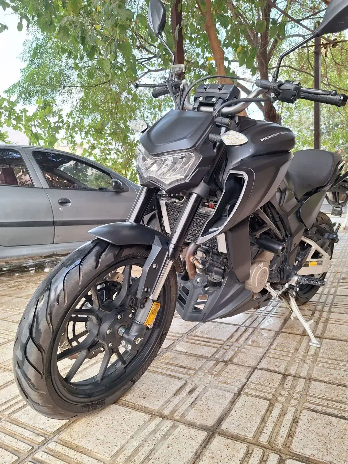 موتور مانستر در حد خشک|موتورسیکلت|کرمانشاه, |دیوار