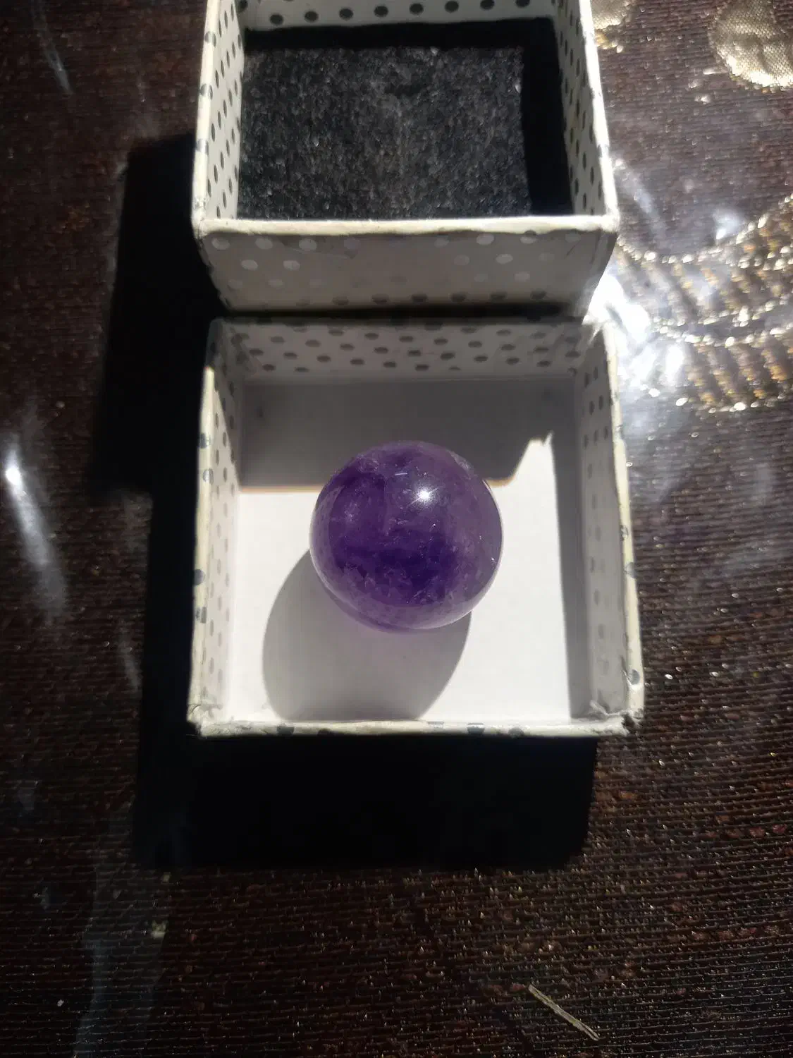 سنگ آماتیس توپی ۳۰گرم|جواهرات|اردبیل, |دیوار