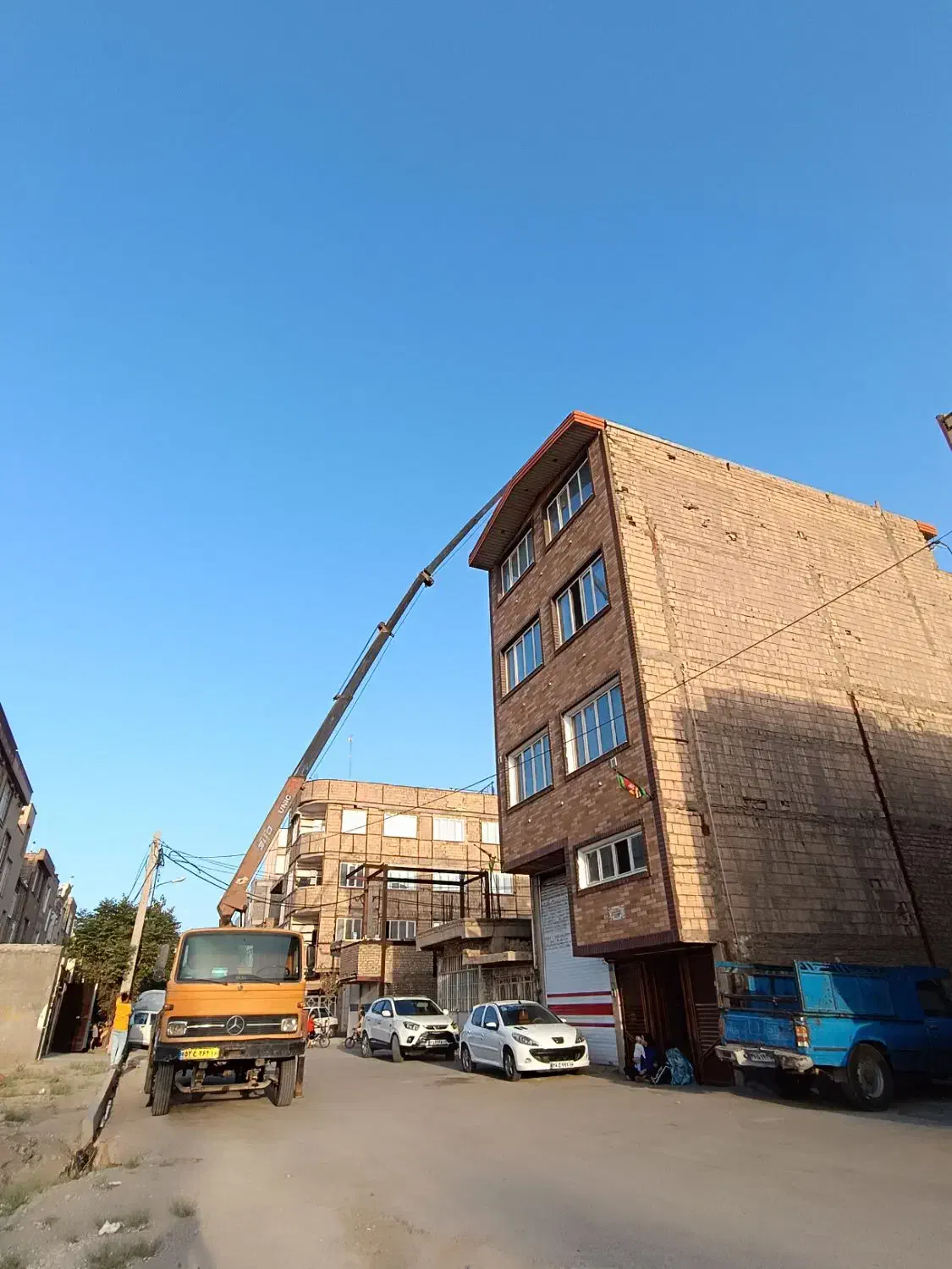 جرثقیل خاور 3تن دکل بلند|خدمات حمل و نقل|قم, سید معصوم|دیوار