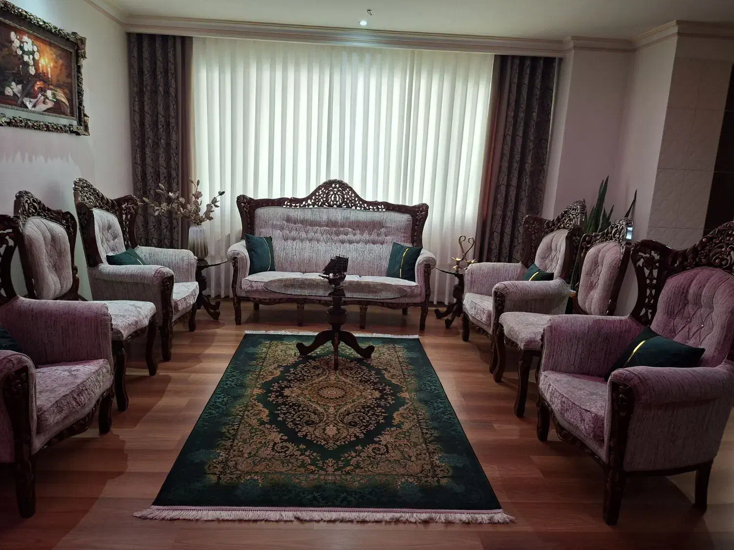 مبل سلطنتی چوب گردو|مبلمان خانگی و میز عسلی|فردیس, فردیس|دیوار