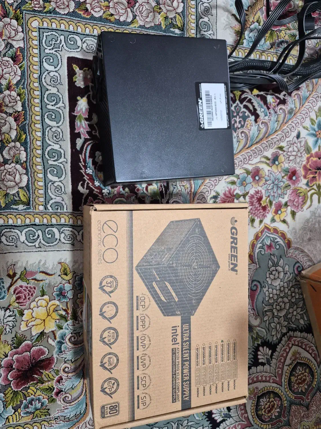 پاور 500 وات گرین|قطعات و لوازم جانبی رایانه|شهریار, شهریار|دیوار