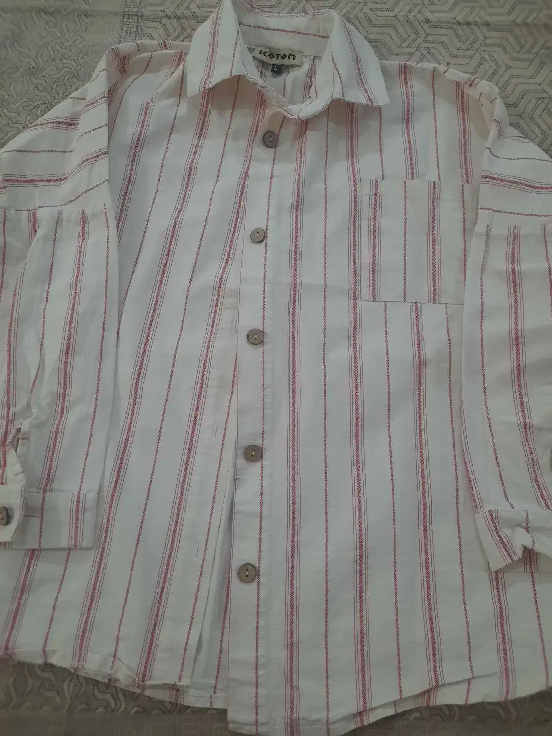 بلوز دخترانه کتان در حد نو|لباس|اهر, |دیوار