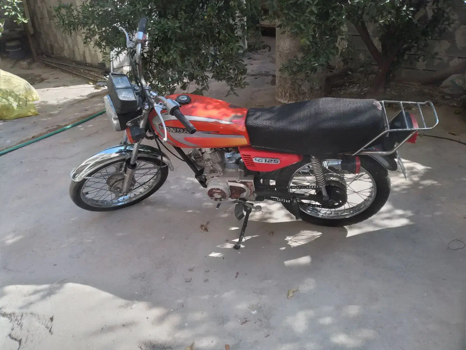 متور تیزگام ۱۲۵ مدل ۸۶ پلاک قدیم|موتورسیکلت|شیراز, ده پیاله|دیوار