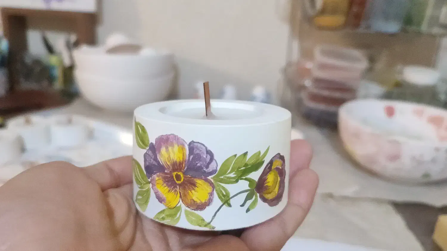 سفارش نقاشی رو تمام سطوح و بازسازی ظروف شکسته|صنایع دستی و سایر لوازم تزئینی|شیراز, شهرک ایثار|دیوار