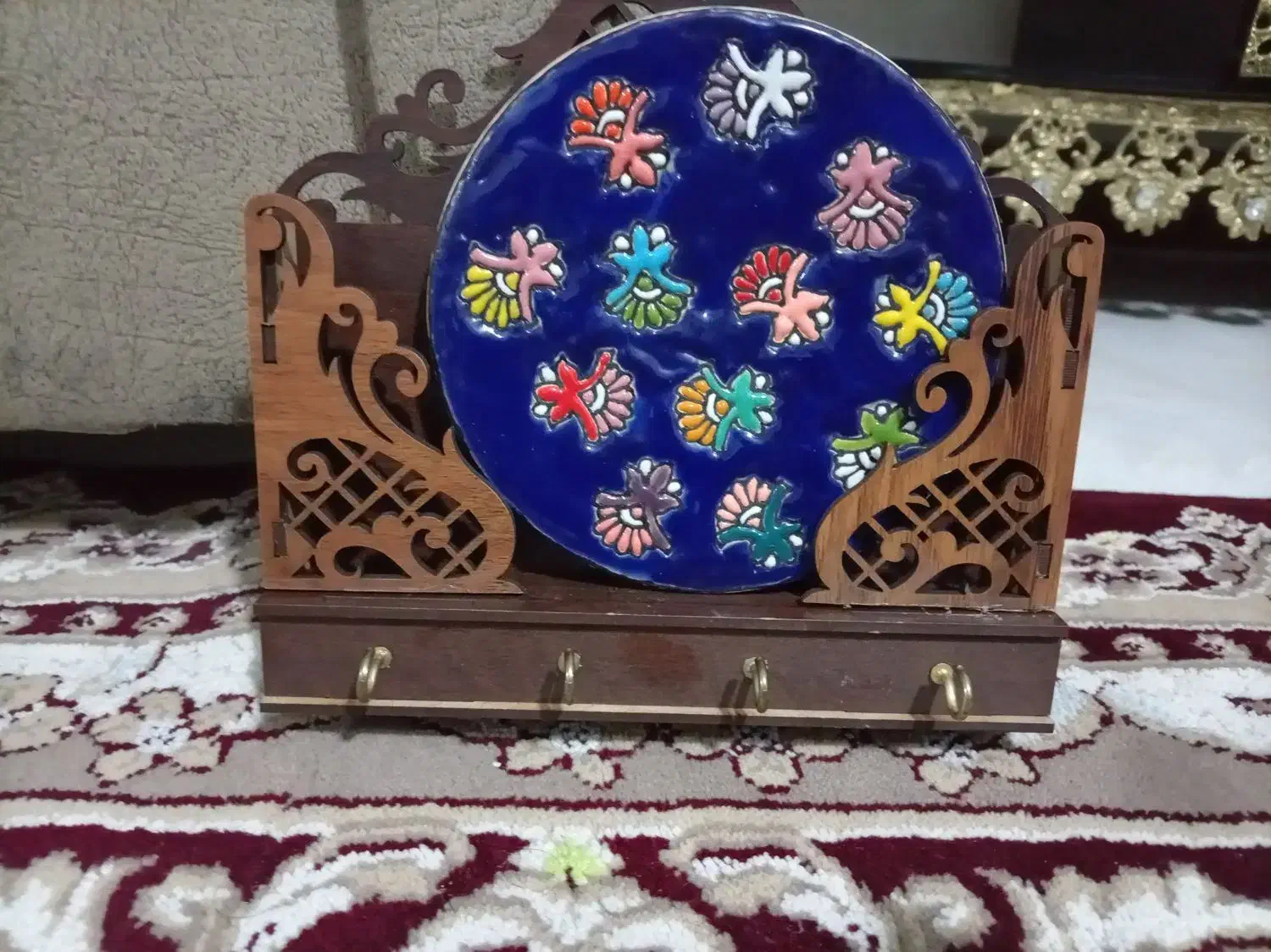 ظروف قلم کاری کار دست|صنایع دستی و سایر لوازم تزئینی|بهارستان, |دیوار