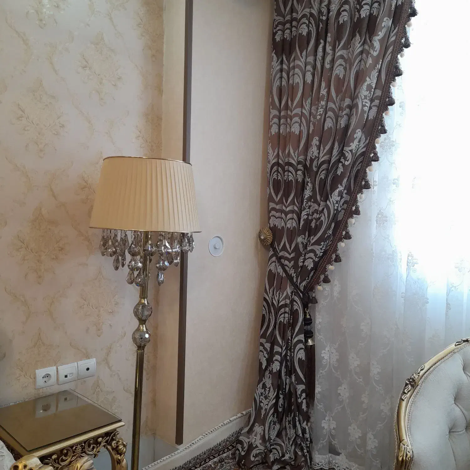 ۲ عدد دستک پرده|پرده، رانر، رومیزی|مشهد, رسالت|دیوار