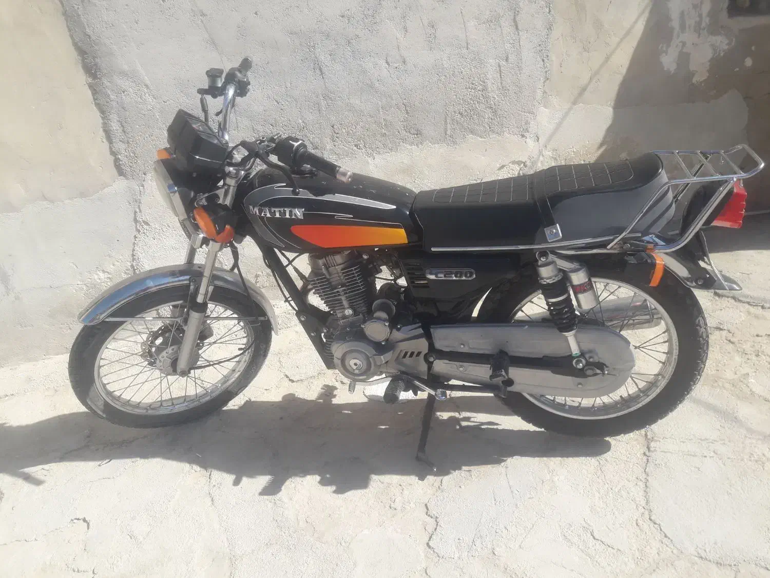 متین خودرو ۲۰۰cc|موتورسیکلت|خنج, |دیوار