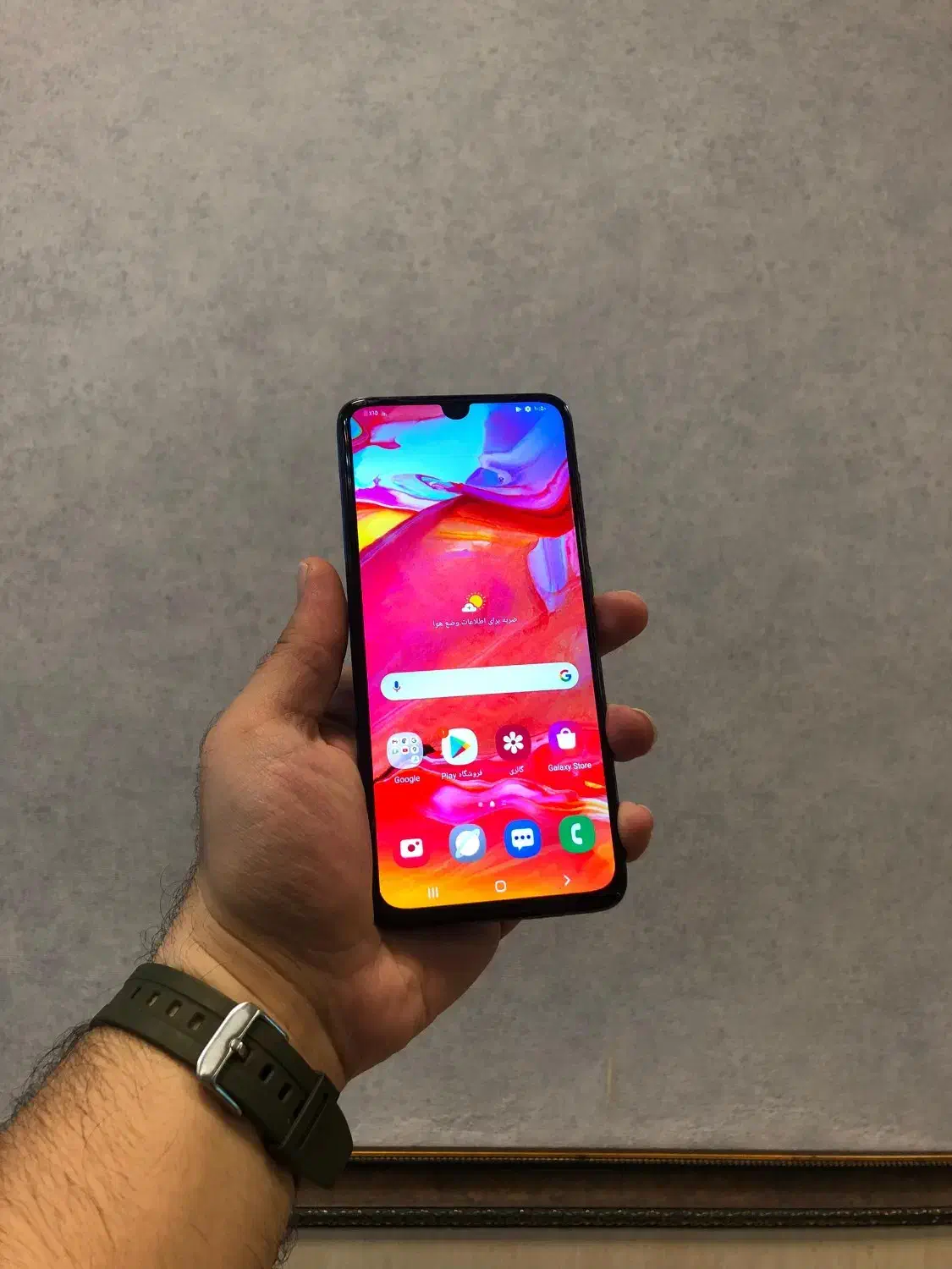 گوشی a70 سامسونگ 128گیگ رام 6|موبایل|رشت, فلسطین|دیوار