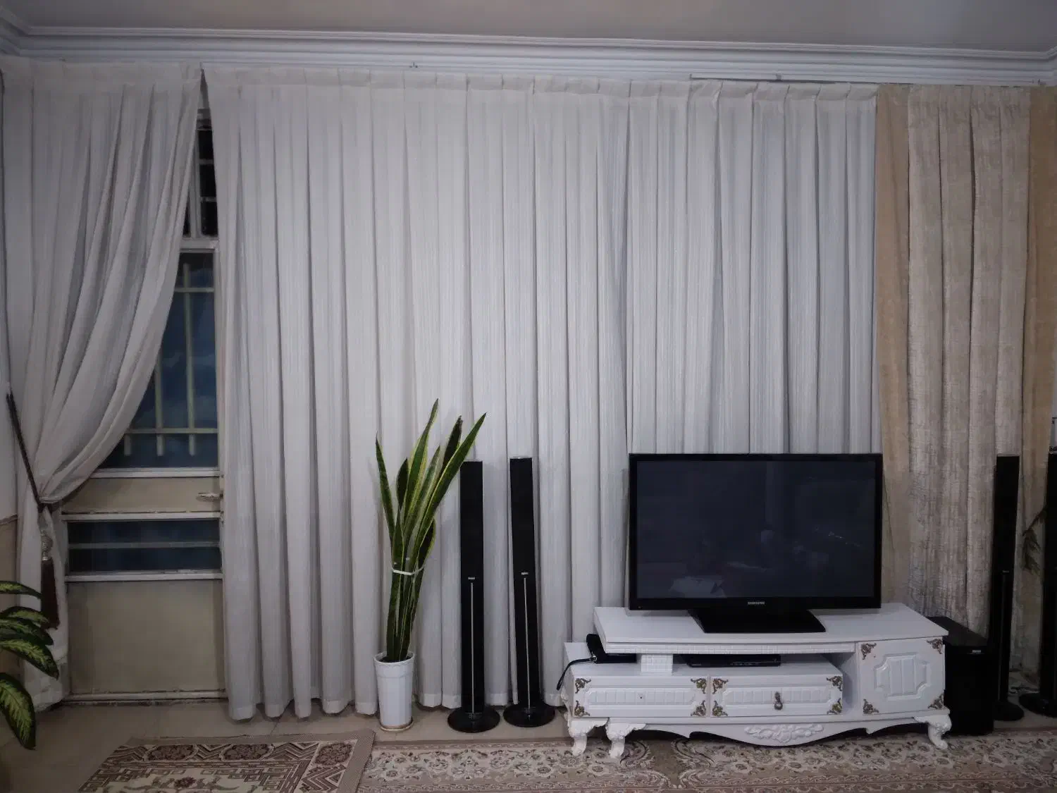 پرده|پرده، رانر، رومیزی|نیشابور, شهید بهشتی|دیوار