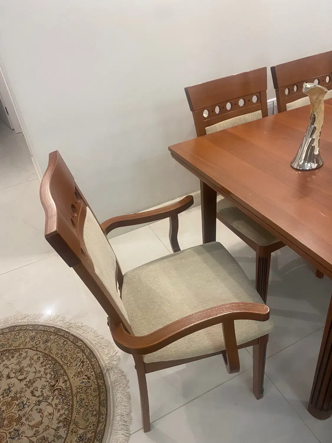 فروش میزناهارخوری و صندلی  ترکیه ای  ۸  نفره|میز و صندلی غذاخوری|تهران, قیطریه|دیوار