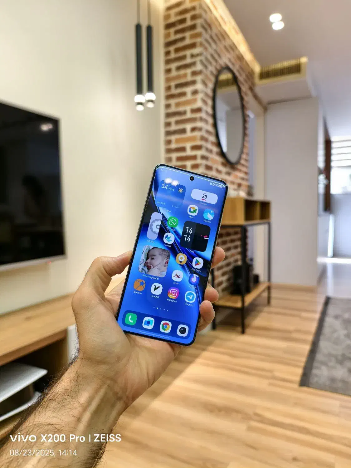 vivo x200 pro حافظه ۵۱۲/۱۶|موبایل|تهران, زیبادشت|دیوار
