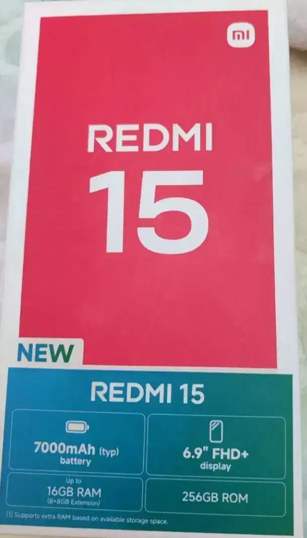 ردمی 15 رام 8 حافظه 256 آکبند|موبایل|زرندیه, |دیوار