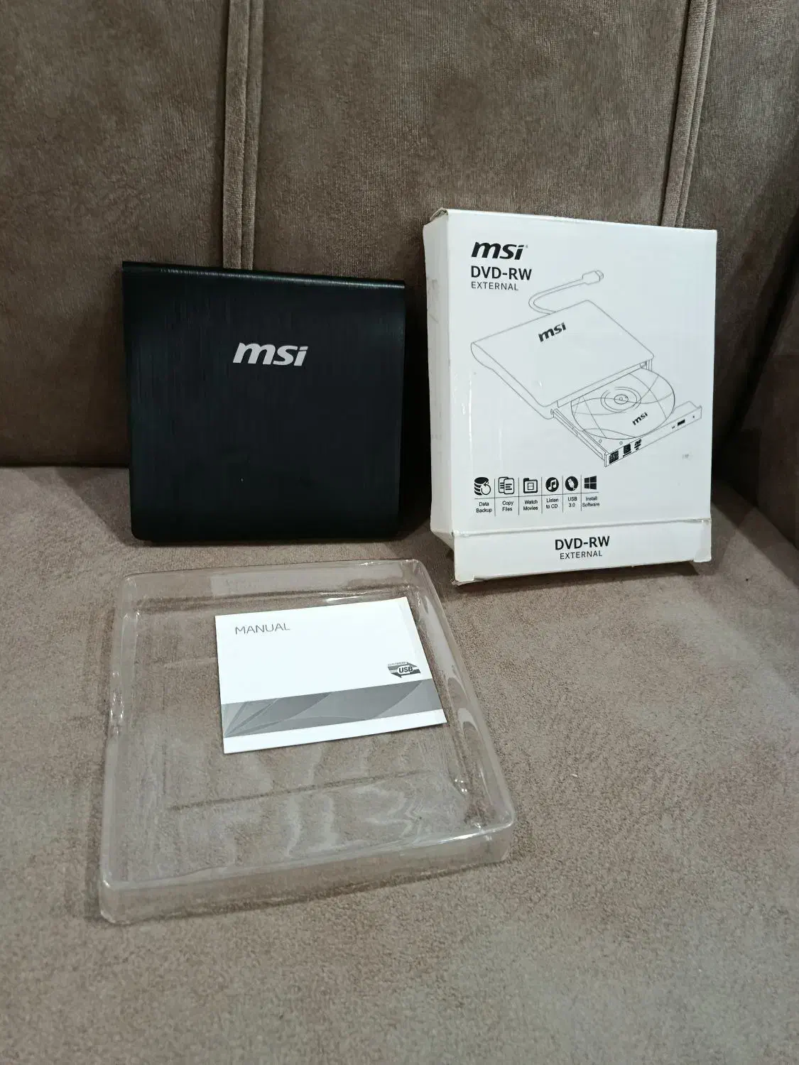 دی وی دی رایتر اکسترنال msi|قطعات و لوازم جانبی رایانه|اسلام‌شهر, مطهری|دیوار