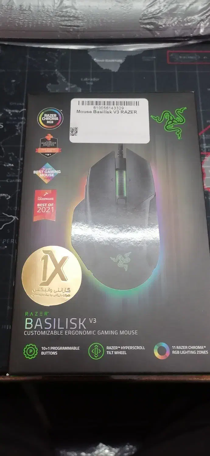 موس ریزر گیمینگ.نو با گرانت 18 ماهه|قطعات و لوازم جانبی رایانه|اهواز, کوی صادقیه|دیوار