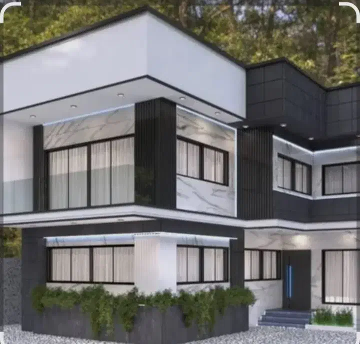 تابلو کامپوزیت نما کامپوزیت ویلا مدرن|خدمات پیشه و مهارت|چهارباغ, |دیوار