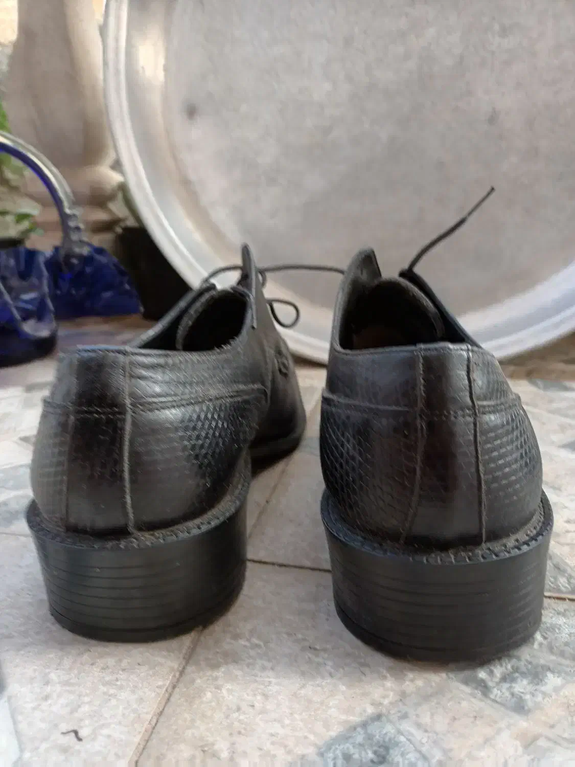 کفش مردانه چرم تبریز|کیف، کفش، کمربند|رشت, شکار اسطلخ|دیوار