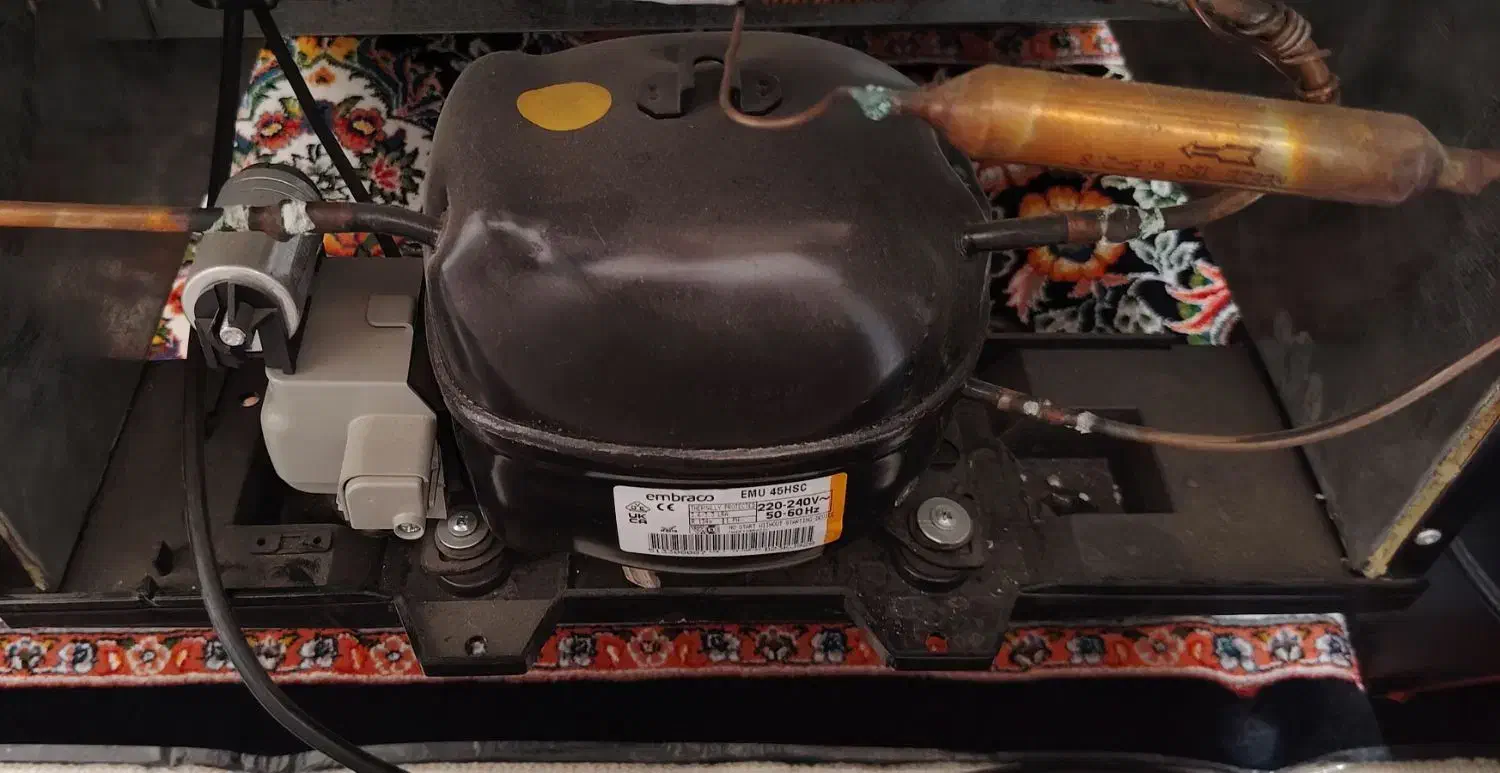 یخچال درب شیشه ۷ فوت|یخچال و فریزر|مریوان, |دیوار