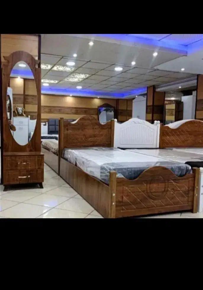 تخت پرناز تخت خواب تک نفره سلماز|تخت و سرویس خواب|خرم‌آباد, |دیوار