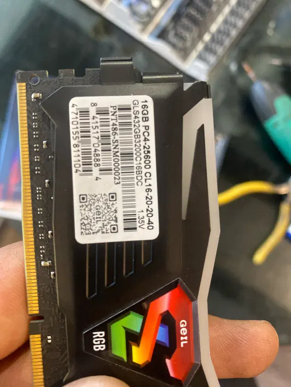 رم ddr4 geil 3200 32 گیگ|قطعات و لوازم جانبی رایانه|تهران, تهرانپارس غربی|دیوار