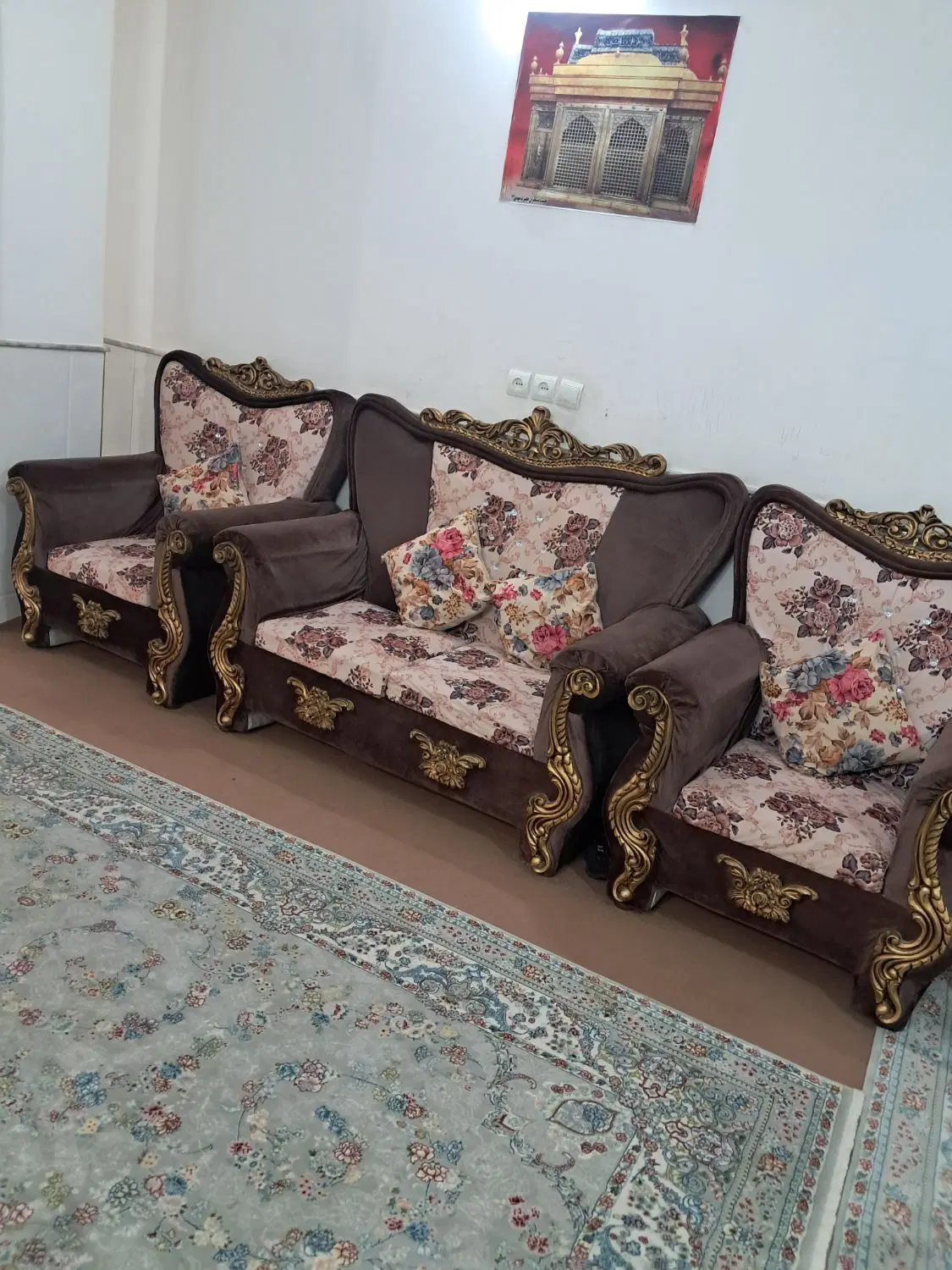 مبل بدون عسلی فوری ب فروش میرسد|مبلمان خانگی و میز عسلی|قم, سید معصوم|دیوار