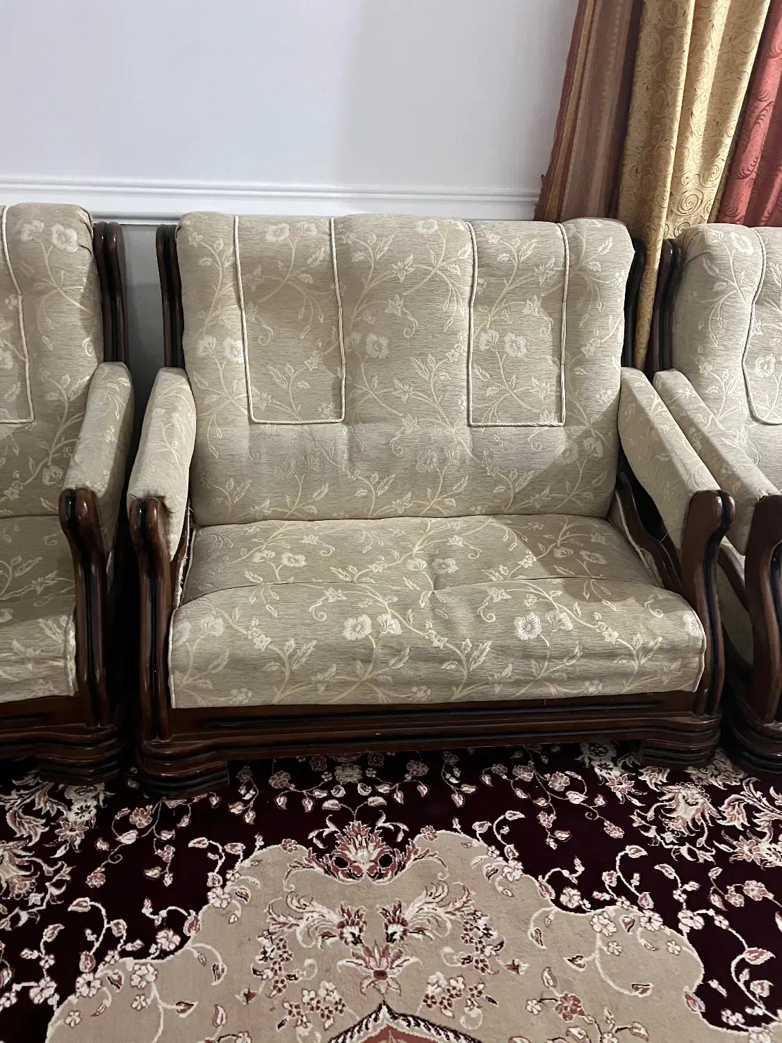 فروش مبل راحتی ۸نفره|مبلمان خانگی و میز عسلی|دلوار, |دیوار