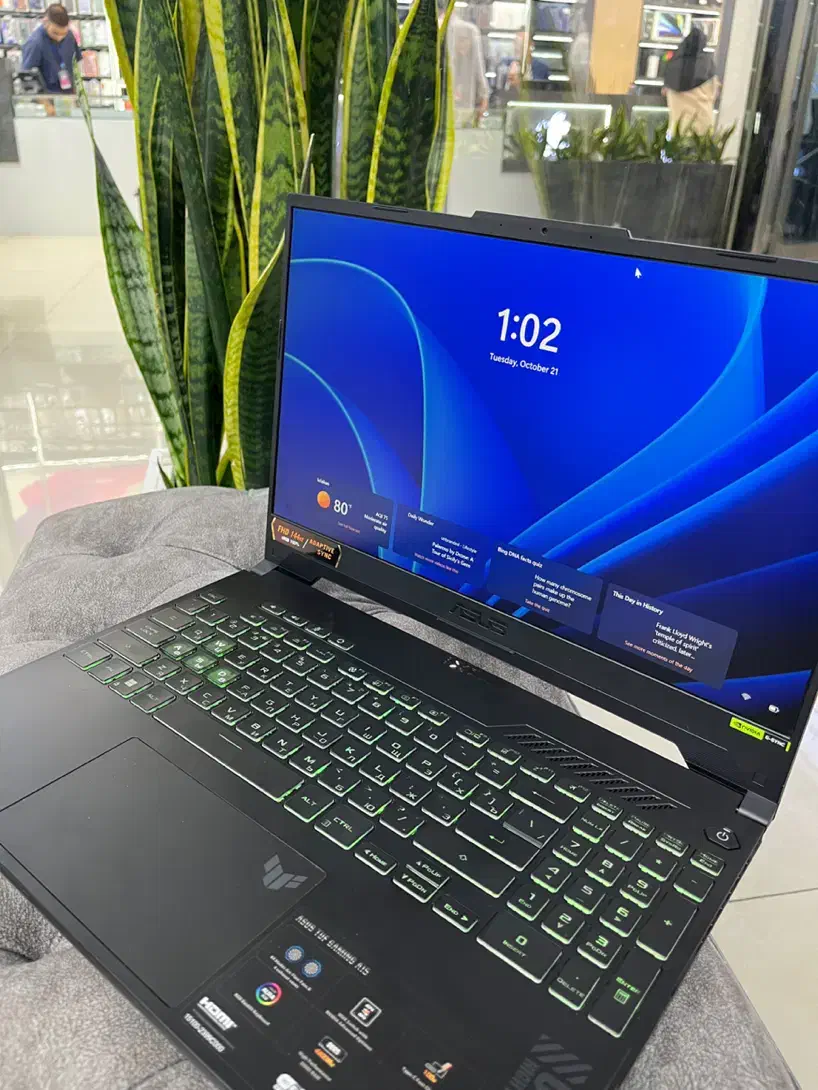 لپتاپ asus tuf gaming گرافیک خدا بدون پیش پرداخت|رایانه همراه|اصفهان, مفتح|دیوار