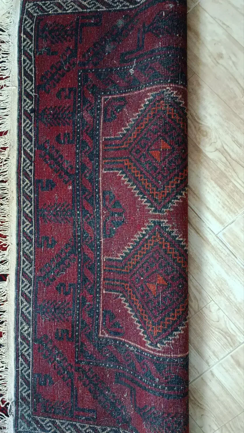 قالیچه دست بافت ترکمن|فرش|کاشمر, |دیوار