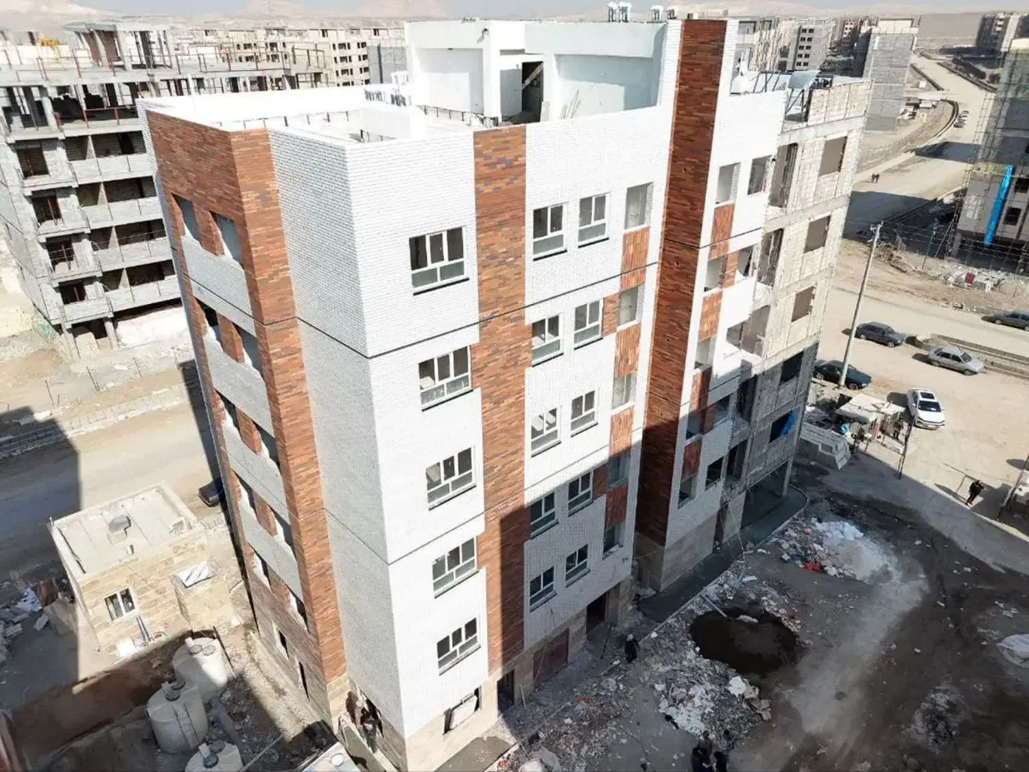 فیش آپارتمان فاز 6 کارمند|پیشفروش املاک|قم, مسکن مهر|دیوار