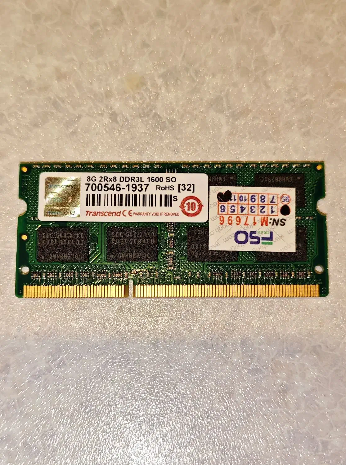 رم ddr3 L ram transcend 8 گیگ 1600 آمریکایی|قطعات و لوازم جانبی رایانه|تهران, گیشا|دیوار
