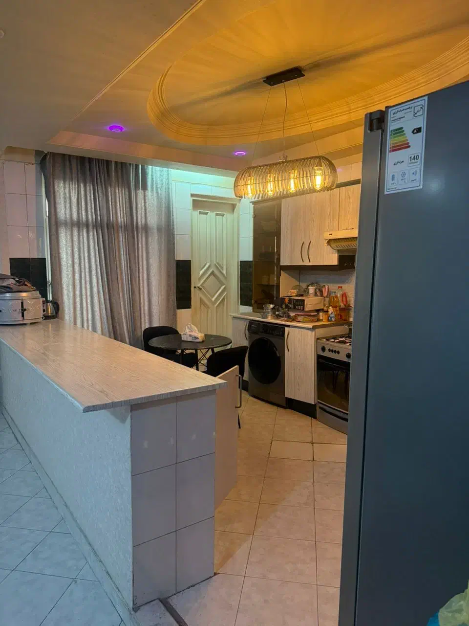 اجاره آپارتمان۱۳۰ متر ۲خواب سعادت آباد تک واحدی