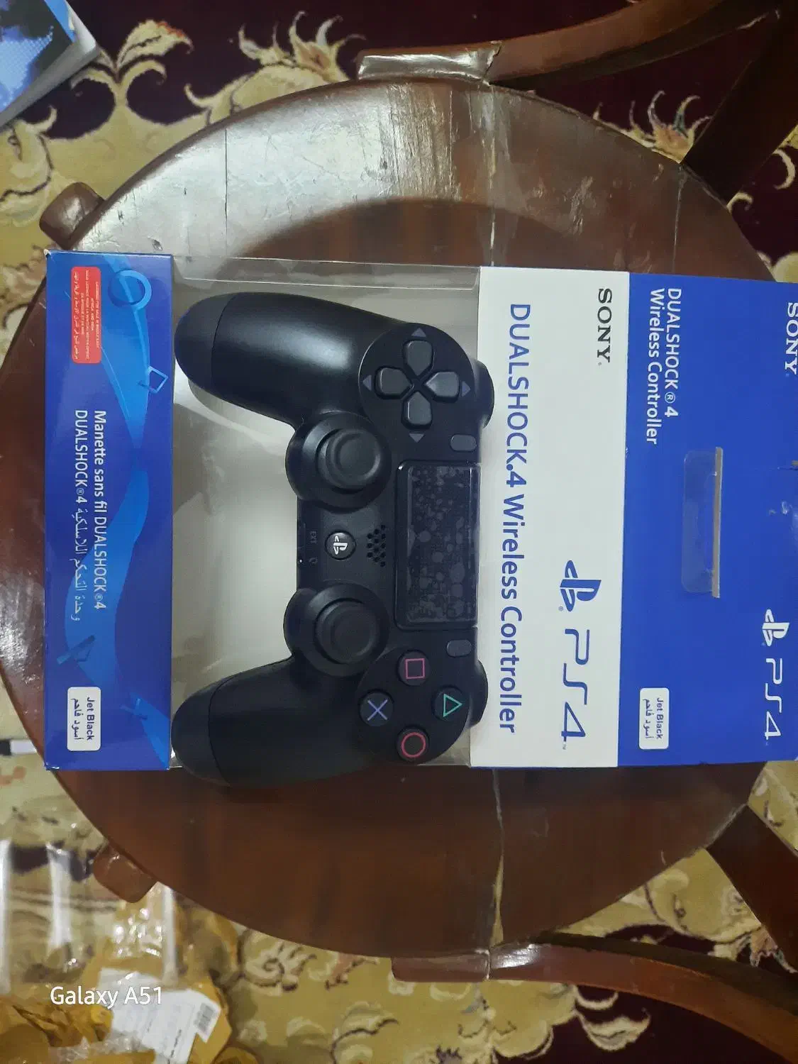 دسته بازی سونی مشکی PS4 Dualshock 4 اصل سری جدید|کنسول، بازی ویدئویی و آنلاین|آبیک, |دیوار