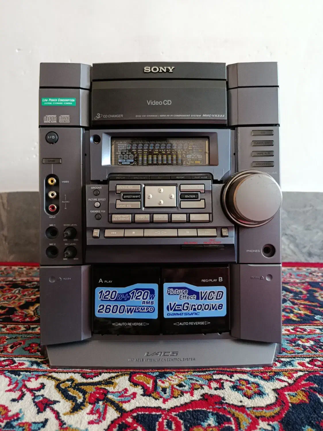 ضبط باند سونی قدیمی|سیستم صوتی خانگی|خرم‌آباد, |دیوار