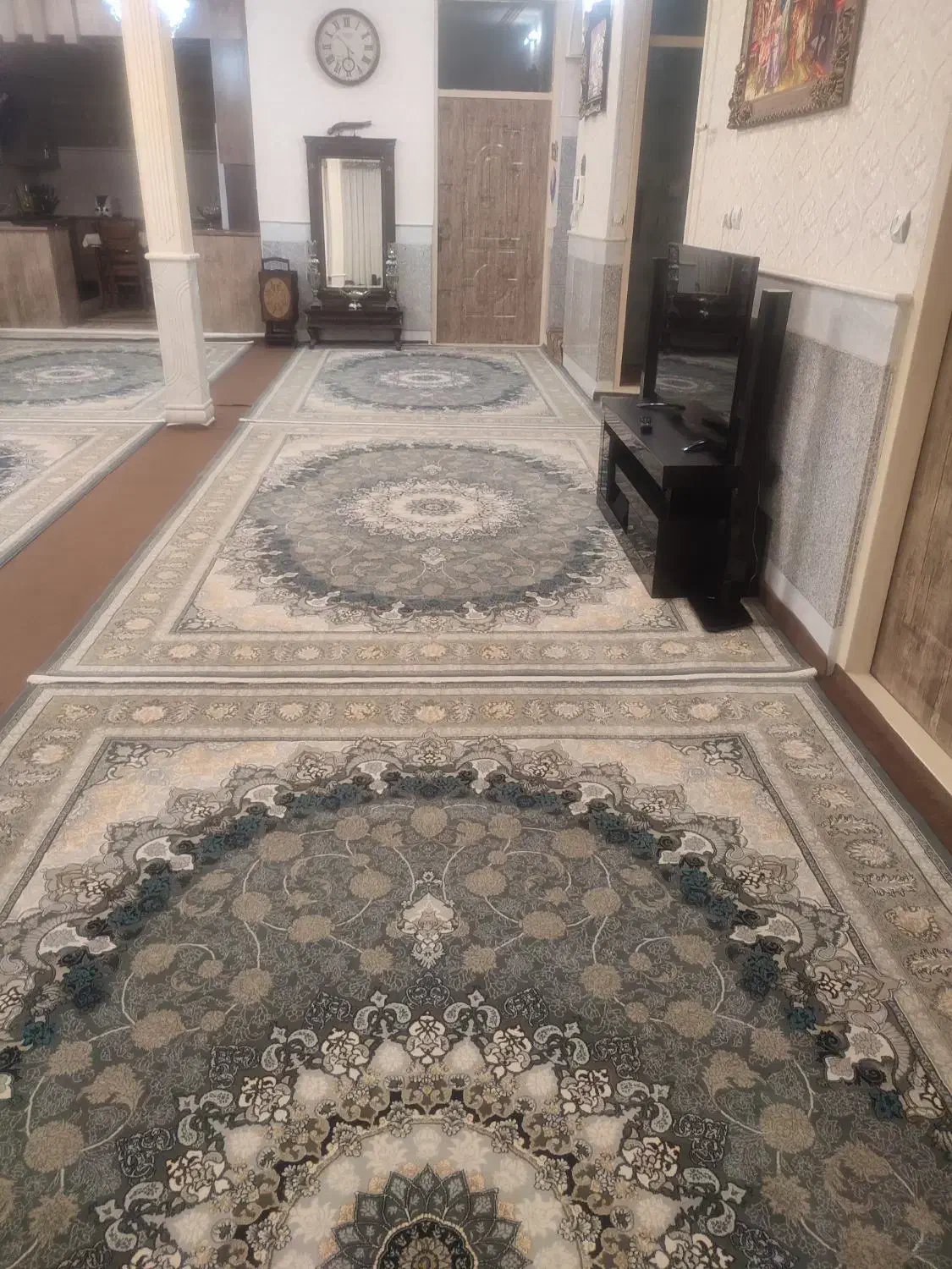 فرش ماشینی نو|فرش|قم, لسانی|دیوار