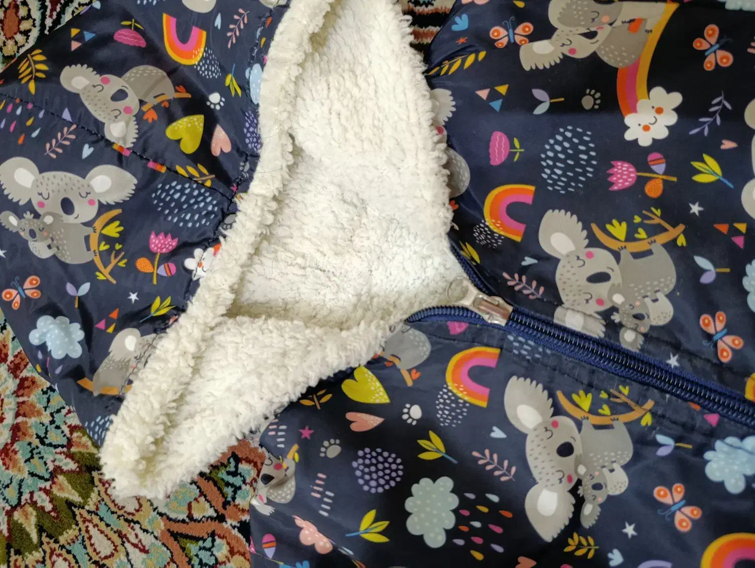 کاپشن بارونی طرح کوالا. بچگانه|لباس|مشهد, شهرک امام هادی (شهرک غرب)|دیوار