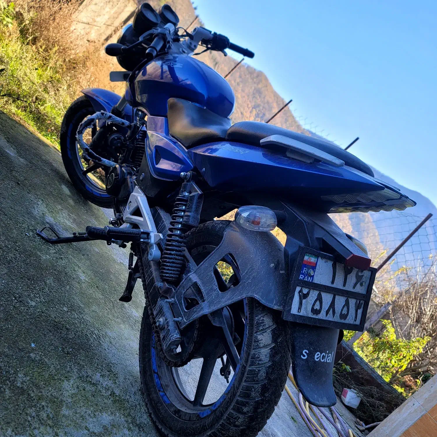 موتور سیکلت پالس ۱۸۰|موتورسیکلت|فاضل آباد, |دیوار