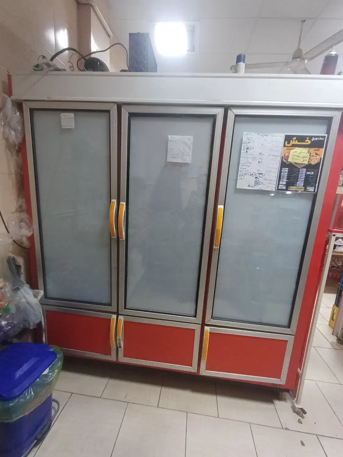فروش یخچال6درب سالم|یخچال و فریزر|میبد, |دیوار