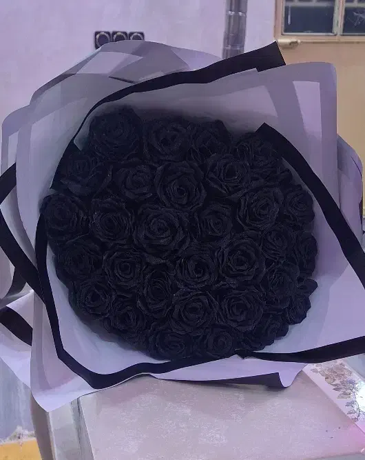 دسته گل روبانی|گل مصنوعی|ارومیه, |دیوار