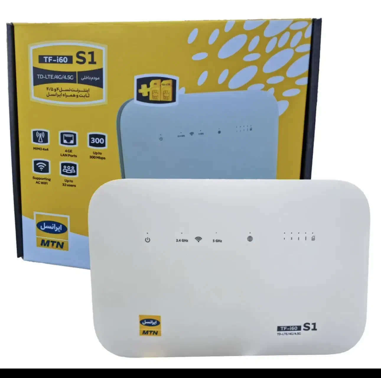 موذم ایرانسل TFi 60 S1|مودم و تجهیزات شبکه|تهران, سعادت‌آباد|دیوار