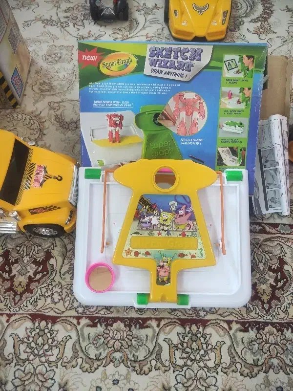 اسباب بازی جرثقیل لودر سوپر گراف ماشین اسباب بازی|اسباببازی|تربتحیدریه, قائم|دیوار