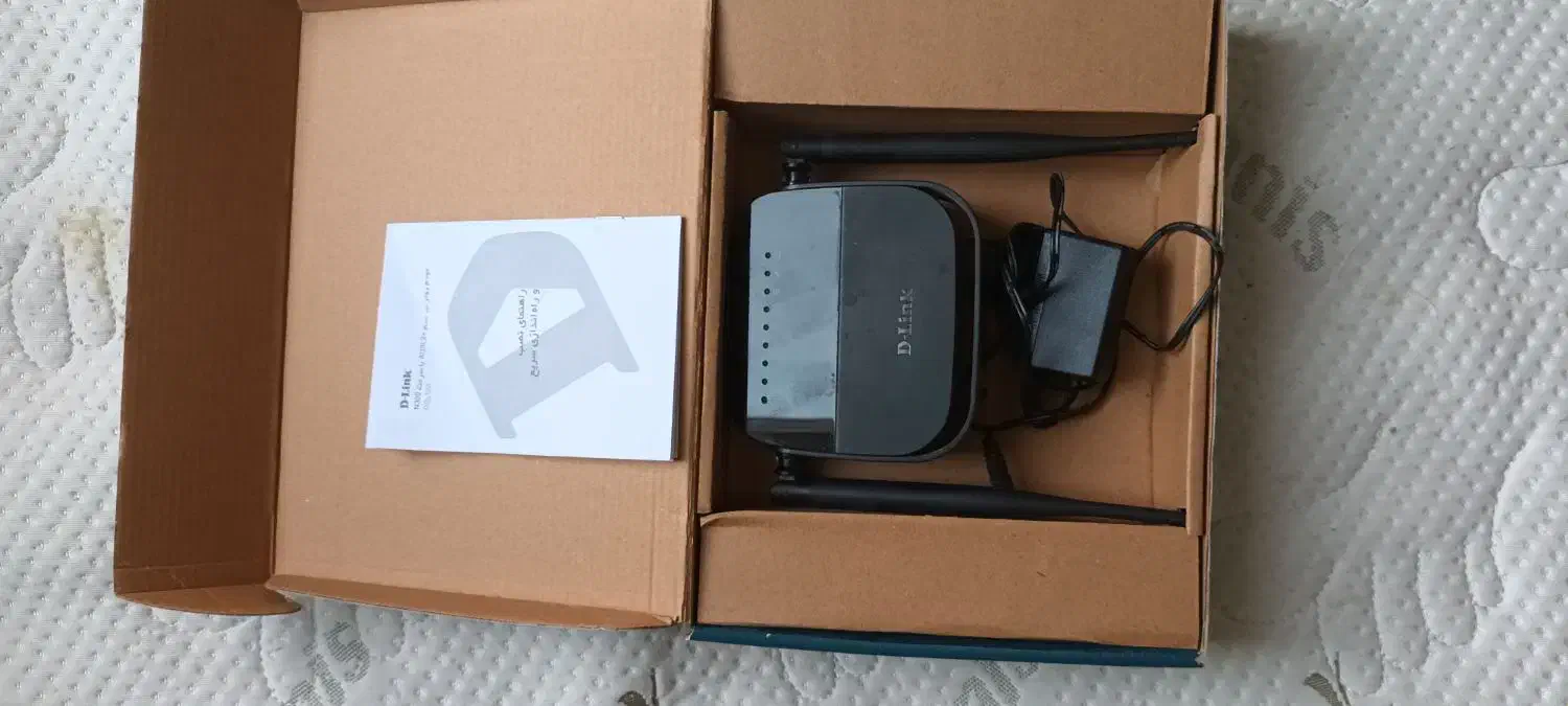 مودم دی لینک در حد نو.|مودم و تجهیزات شبکه|گرمدره, |دیوار